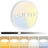 1Pack 15.8 Inch LED Flush Mount Ceiling Light, 35W, 120lm/W, 4200LM, CRI95+,