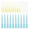 1500PCS Laboratory Universal Pipette Tips, 3 Sizes, Plastic Liquid Tips 10ul 200ul 1000ul