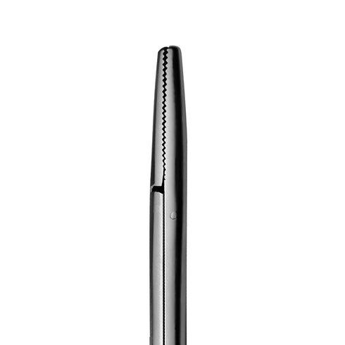 10 Inches Precise ENT Procedures with Alligator Ear Forceps - Curved Jaw Design, Non-Slip Grip Handle, Fine-Tip