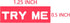 Top label Try Me Stickers, Tester Sample Label for Cosmetics, Pink Sample Stickers 1.25x0.5 Inch, 500 Pcs
