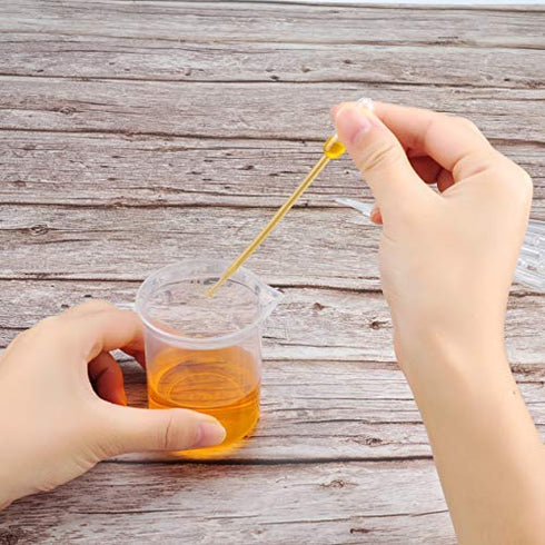 moveland 350PCS 0.5ML Thin Plastic Transfer Pipettes Disposable Eye Dropper for Aromatic Mixture