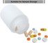 3Pcs 250ml Plastic Wide Mouth Laboratory Reagent Bottles for Sample Sealing