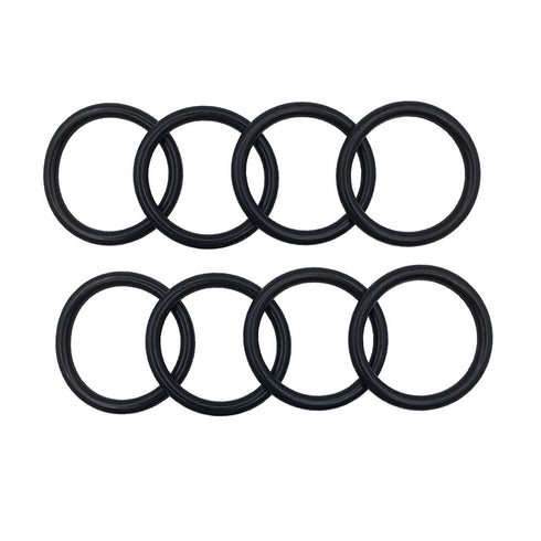Pack of 8 O-Rings Bumper Fender Quick Release Fasteners Replacement Rubber Bands