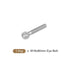 Shoulder Swing Lifting Bolt (M16x80mm) 1Pcs, 304 Stainless Steel Eye Bolts for Home Renovation, Silver