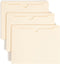 Smead File Jackets, 25 Count, Manila, Reinforced Straight-Cut Tabs, Letter Size