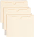 Smead File Jackets, 25 Count, Manila, Reinforced Straight-Cut Tabs, Letter Size