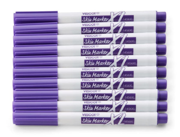 1456XL-10 Mini Ultra Fine Tip Surgical Ink Marker, 10 Count, Prep Resistant, Latex Free for Surgical Procedures