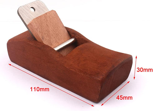 Atoplee Wood Hand Planes, Mini and Portable Woodworking Edge Trimming Plane with 1 Planer Blade and 1 Wood Fixer