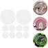 3D Set 6 Double Convex Lens Magnifying Glass of Optical Lenses for Science Education Physics Experiments and Teaching