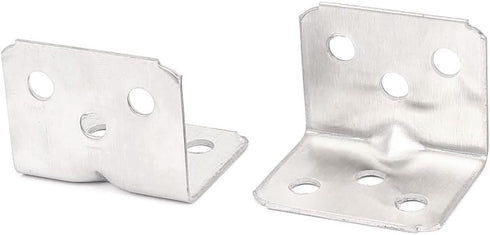 Aexit 30mmx30mm L Nails, Screws & Fasteners Shape Shelf Corner Brace Plate Right