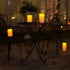 4" 6" Set 2 Homemory x Large Waterproof Outdoor Flameless Candles, Battery Operated Flickering LED Pillar Candles