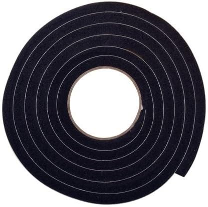 Frost King Vinyl Foam Tape, Closed Cell, 3/8" W, 3/16" Thick, 17' L, Grey, 2 Pack
