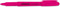 Universal Pocket Highlighters, Dozen, Fluorescent Pink Ink, Chisel Tip, Pink Barrel