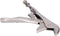 ViaGasaFamido Locking Pliers, Curved Jaw Wire Cutter, Copper Pipe Sealing Tool with Tension Spring, 7mm 45# Steel