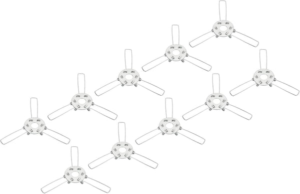 PATIKIL 2" Lampshade Spring Clip, 10 Pack Metal Fixing Spring Clip 3