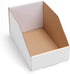EXYGLO 35 Pack Cardboard Storage Bins, 9.4x4x4.5 Inch Corrugated Organizer for Pantry, Shelves, Garage, Office