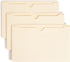 Smead File Jacket, Reinforced Straight-Cut Tab, 2" Expansion, Legal Size, Manila, 50 per Box (76560)