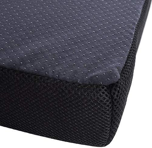 Cozy BoSpin Portable Seat Cushion for Office Soft Memory Foam Seat Cushion Non Slip Bottom with Carry Handle,Washable