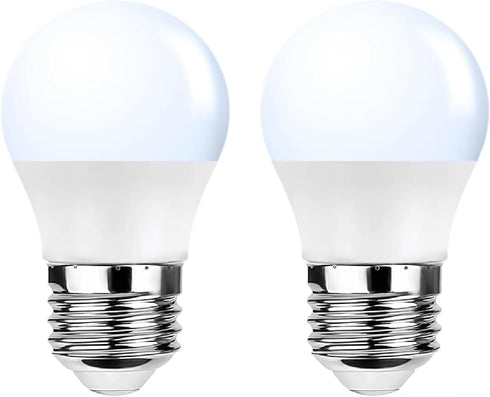 Baczao E26 LED Small Light Bulbs, 40W Equivalent Daylight White 5000K, 5 Watts