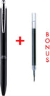 Zebra Pen Sarasa Grand Retractable Gel Pen with Ink Refill, Black Barrel, Medium Point, 0.7mm, Black Ink, 1-Pack (91201) by Zebra
