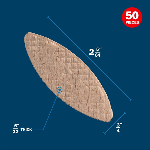 GFF110 50 #10 Bosch Pc. Joining Biscuits