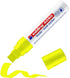 edding 4090 Neon-Yellow Chalk Marker - 1 Pen, Chisel Nib for Chalkboards, Windows, Glass & Mirrors