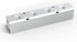 GASHER 2PCS Aluminum 4 Way 6 Port Pneumatic Manifold Air Distribution Block Splitter