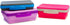 It's Academic Flexi Storage Box, Folding, Collapsible, Adjustable for Pencils, Supplies, Purple (23135)