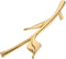 Lurrose Cabinet and Wardrobe Door Handle, Left-Side Furniture Pull Handle for Closet,