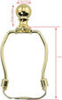 DGBRSM 4 Inch Lamp Harp Stand with Standard Saddle and Lamp Top for Bedrooms Living Rooms Floor Lamps DIY Removable