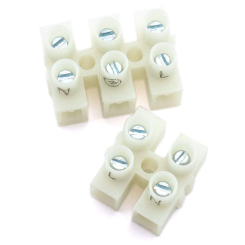 DZS Elec 30pcs Screw Type Quick Connect Terminal 450V 45A 22-10AWG Wire Connectors Butt Terminal Block Universal