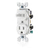 Leviton T5225-W Combination, 15 Amp, 120 Volt AC Toggle Switch and 15amp, 125 Volt Tamper Resistant Receptacle