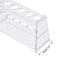 uxcell Acrylic Test Tube Holder Rack, Clear, 6 Wells for 10ml Centrifuge Tubes