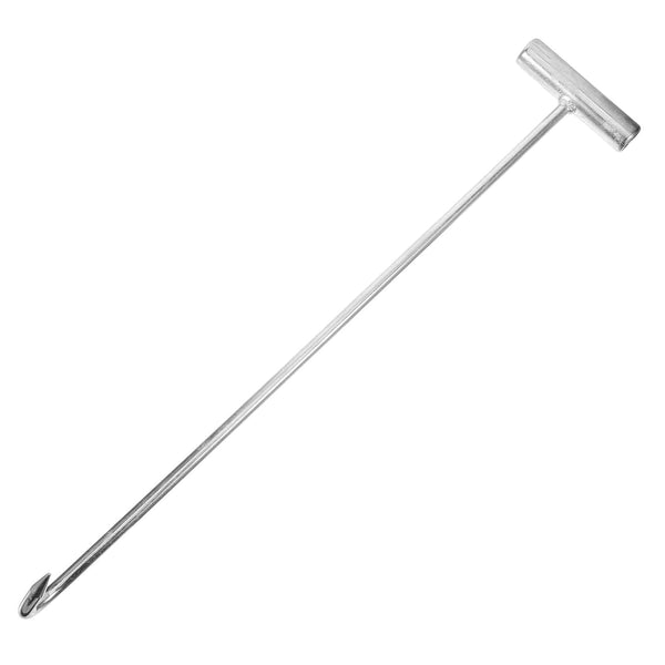 Shape Heavy Duty Manhole Cover Lifter Tool Rust-Resistant Hook for Easy Lifting