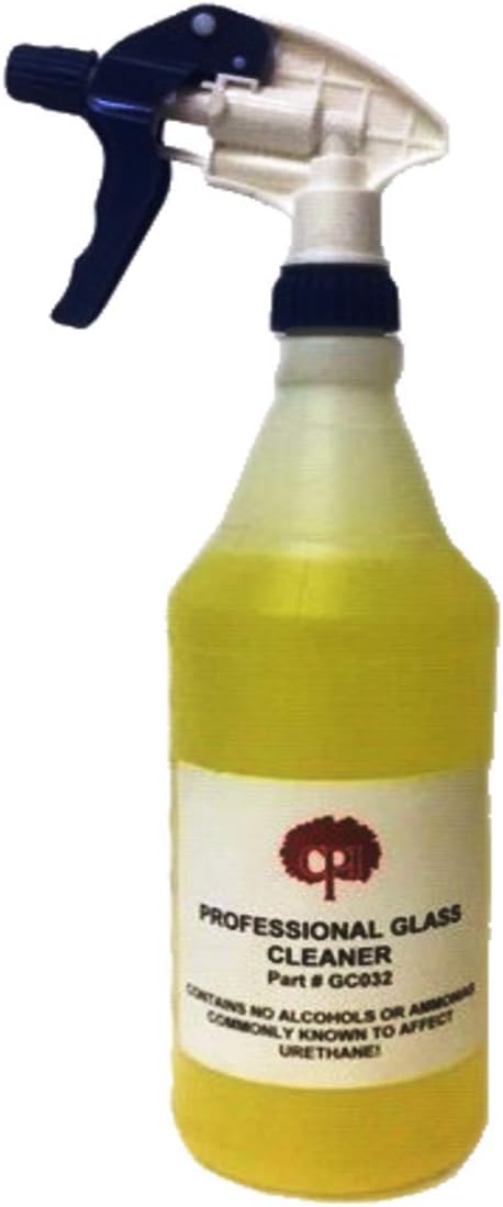 Clean + Professional Glass Cleaner, Quickly Dissolves Grease, Grime, and Dirt - 32oz Bottle