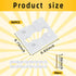 96 Pcs Switch and Receptacle Spacer for Loose Outlet Plug Fix - Outlet Spacers for Electrical Box - Electrical Extender Outlet Shims Light Switch Spacer with 30 Pcs Screws