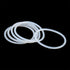 X AUTOHAUX 40mm OD Silicone O-Rings, 35.2mm ID, 2.4mm Width VMQ Seal Gasket for Pipe Repair, Pack of 10