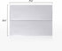 LUXPaper Silver Metallic A7 Invitation Envelopes | Peel & Press | 5 1/4" x 7 1/4" | 80lb Text | 50 Qty