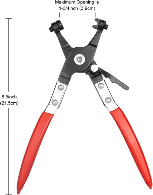 Hose Clamp Pliers Hose Clamp Tool For Removing And Installing Pipe Clamps, Can Be Used For Automotive Repair, Small Engine Repair, Home Plumbing Repair (direct) by VWEICYY