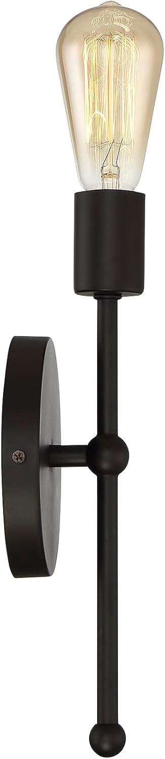 Savoy House M90005-13 1-Light 60 Meridian Wall Sconce, Watts, Oil Rubbed Bronze
