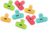 NOLITOY Small Eye Clip, Cute Binder Decorative Clips for Food Bags, Coffee Bags, and Paper Clips - 8pcs