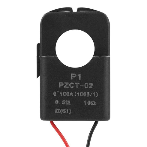 Ammeter Voltmeter, 100A Multi-Function Energy Tester with Open and Close CT and USB to 485 Module