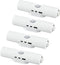 HIDEZHI Rechargeable Smart LED Motion Sensor Ambient Light, Rechargeable Dynamic RGB LED Wall