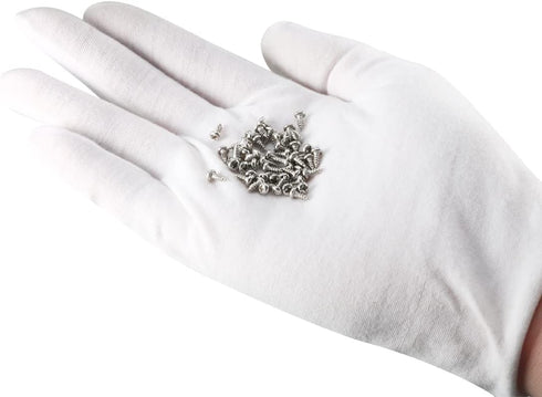 uxcell 2.2x5mm Self Tapping Screws, Phillips Pan Head Screw, 316 Stainless Steel Fasteners, 50Pcs