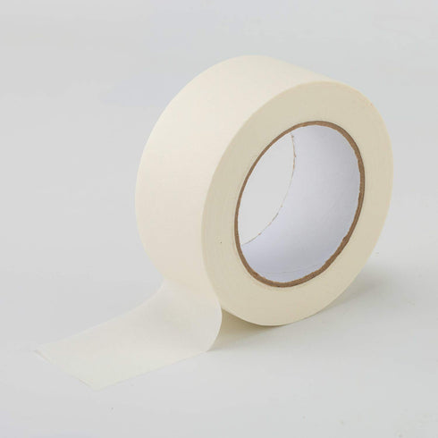 Lichamp Wide Masking Tape 2 Inches - 1pc General Purpose Beige Masking Tape, 1.95 inches x 55 Yards