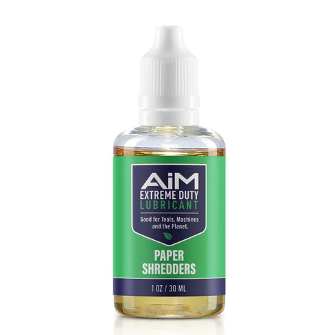 PlanetSafe AIM Paper Shredder Oil - Extreme Duty Lubricant, Non-Toxic, Odorless, Best Blade Performance, Cleans,