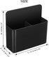 Strong Magnetic Dry Erase Marker Holder, Whiteboard/Fridge Pen Organizer, Remote Control Holder, Black