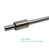 2PCs 8mm x 300mm Case Hardened Chrome Plated Linear Motion Rod Shaft Guide - Metric h8 Tolerance