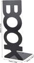 MUNEFE 1Pair Decor(208mm) Bookend, Book Characters Shape Book Stand, Metal Bookend Oranizers for Home Table Maazines
