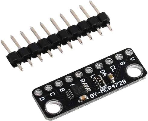 MCP4728 12 Bit I2C Digital to Analog Converter DAC Breakout Sensor Module GY-MCP4728 for Arduino Development Board